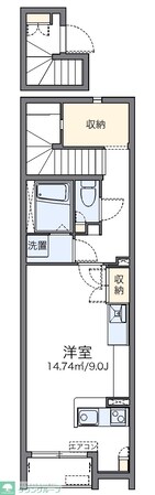 レオネクストカンフリエの物件間取画像